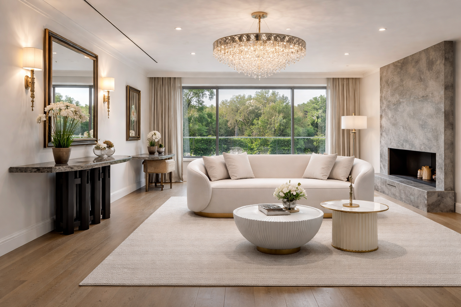 Jak urządzić salon w stylu glamour? Kluczowe meble i dodatki