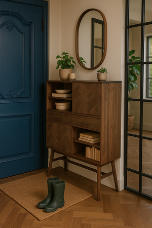 Klasyczna komoda drewniana w stylu Vintage
