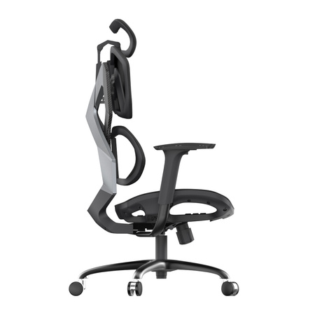 Fotel ergonomiczny gamingowy Angel Furia Black