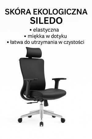 Fotel biurowy ergonomiczny GelatO