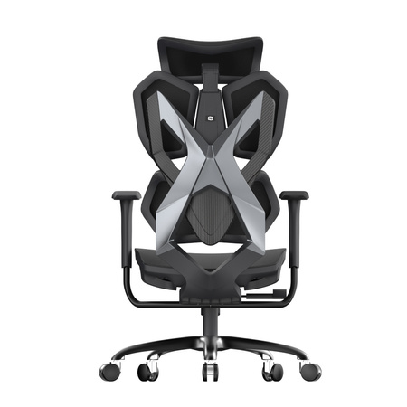 Fotel ergonomiczny gamingowy Angel Furia Black