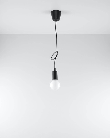 Lampa wisząca DIEGO 1 czarna
