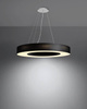 Żyrandol SATURNO SLIM 70 czarny