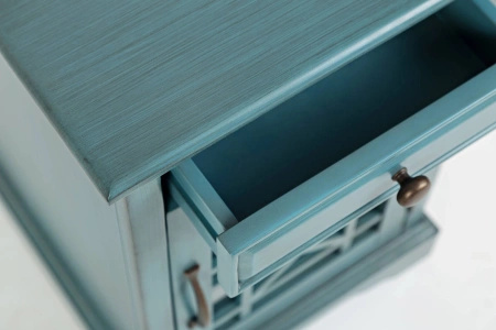 Antique blue - szafka nocna hampton