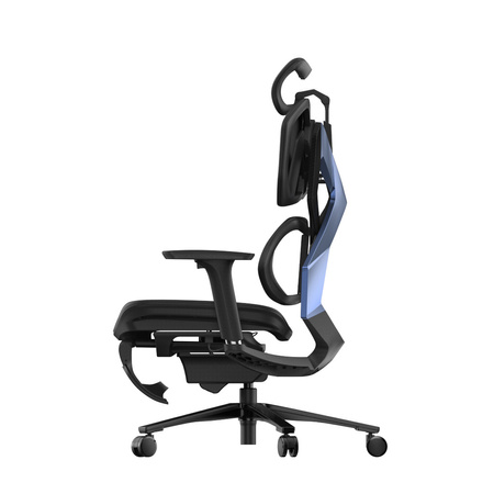 Fotel ergonomiczny gamingowy Angel Furia PRO z podnóżkiem