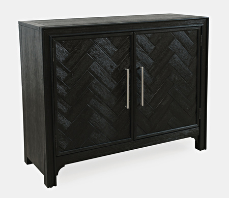 Komoda drewniana w kolorze czarnym
