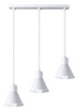 Lampa wisząca TALEJA 3 biała [E27]