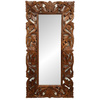 Lustro w drewnianej ramie 120x60