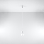 Lampa wisząca DIEGO 1 biała
