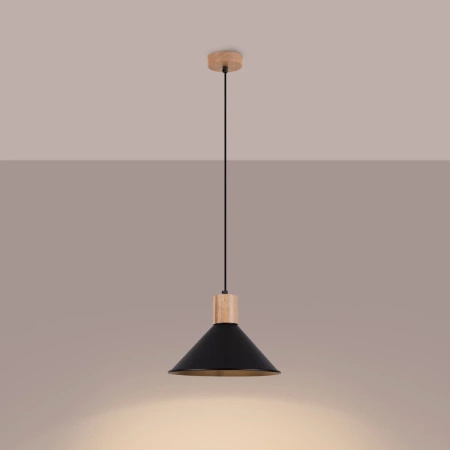 Lampa wisząca JAGA czarna