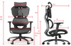 Fotel ergonomiczny gamingowy Angel Furia Black