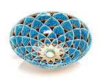 Umywalka ceramiczna z meksyku -nablatowa- pełna