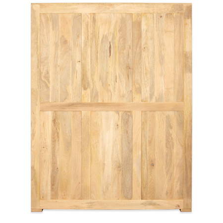 Regał drewniany 150 cm VERA LIGHT z litego drewna mango 