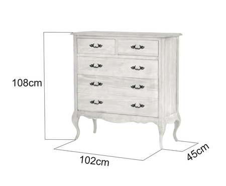 Venezia Oak VEO874 Komoda