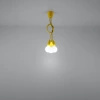 Lampa wisząca DIEGO 3 żółta