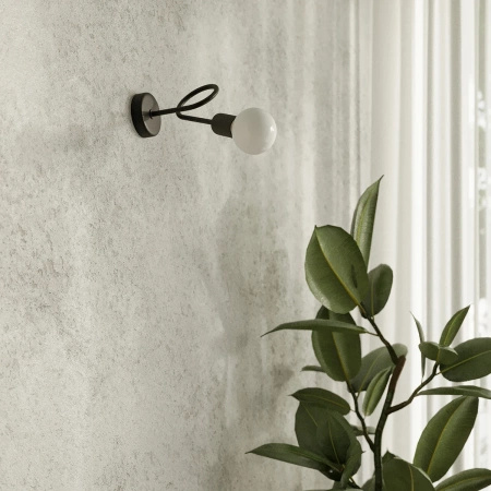 Żyrandol SUPEŁ 5 czarny