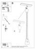 Lampa wisząca DIEGO 3 żółta