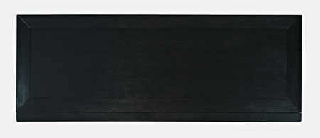 Komoda drewniana w kolorze czarnym