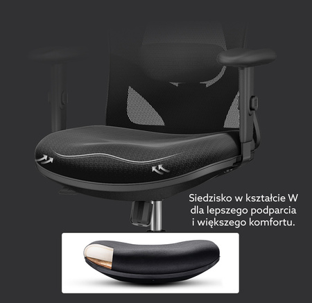 Fotel biurowy ANGEL ergonomiczny obrotowy- eurOpa