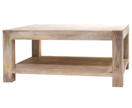 Stolik kawowy z drewna 100x80