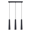 Lampa wisząca PRYSM 3L czarna