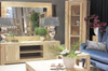 Drewniana komoda RTV 180 cm z litego drewna mango -natural