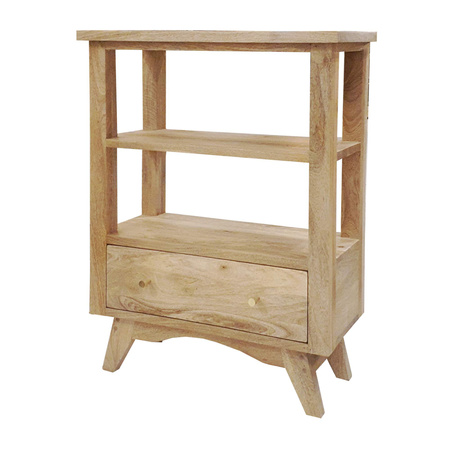 Konsola do przedpokoju z drewna mango 70 cm– natural