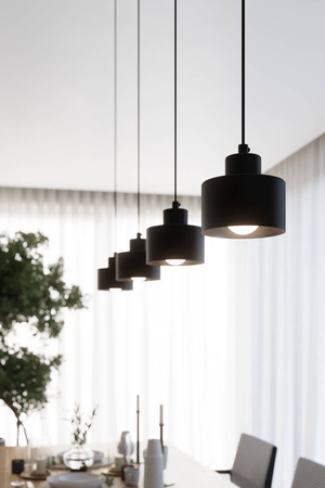 Lampa wisząca SAVAR 1 czarna