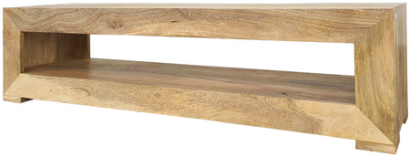 Szafka RTV z drewna mango 150 cm – naturalne mango