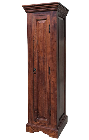 Drewniany kwietnik-szafka , kolumna,  120 cm
