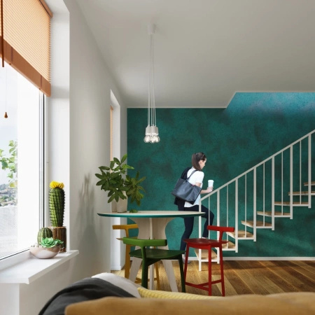 Lampa wisząca DIEGO 3 biała