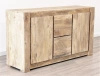 Komoda indyjska mango naturalna 150 cm – szeroka, kolonialna forma