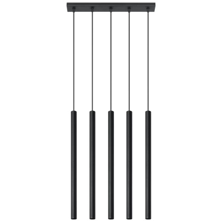 Lampa wisząca PASTELO 5 czarna