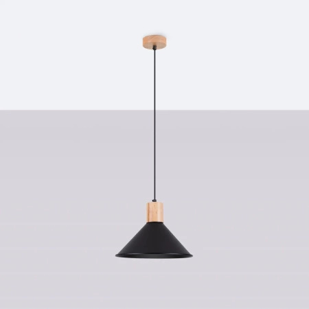 Lampa wisząca JAGA czarna