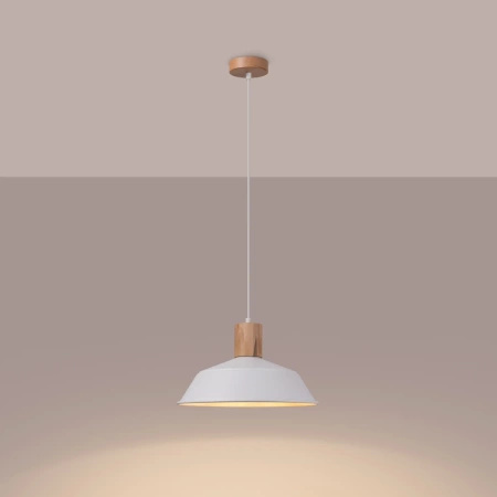 Lampa wisząca FANO biała