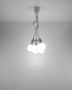Lampa wisząca DIEGO 5 biała