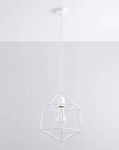 Lampa wisząca GASPARE biała