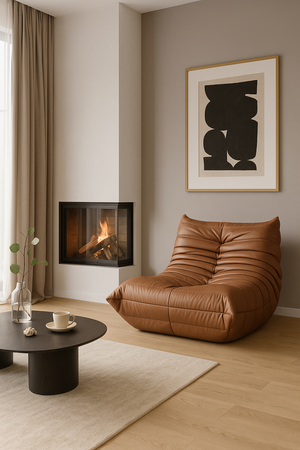 Zestaw Fotel Nua N23-21 + Podnóżek Nua N22-21