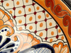 Ręcznie malowana Umywalka ceramiczna - obła