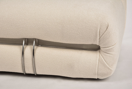 Nowoczesna sofa rozkładana- biały ecru- Nua