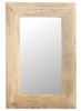 Lustro indyjskie w drewnianej ramie z mango 120x80 
