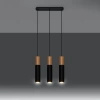 Lampa wisząca PABLO 3L czarna