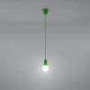 Lampa wisząca DIEGO 1 zielony