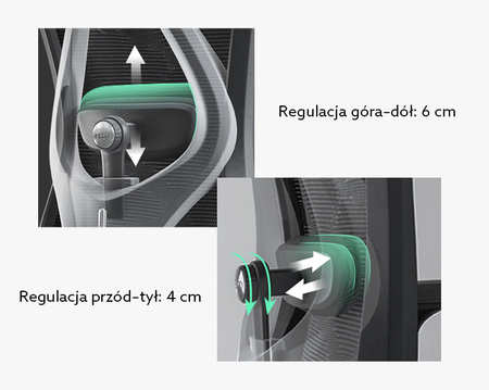 Fotel ergonomiczny ANGEL biurowy kalistO szary
