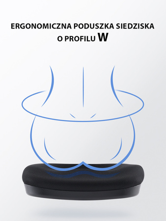 Fotel ANGEL biurowy obrotowy - jOkasta Szara