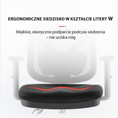 Fotel biurowy ANGEL ergonomiczny obrotowy - Model jOkasta-czarny