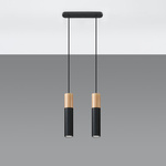 Lampa wisząca PABLO 2 czarna