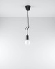 Lampa wisząca DIEGO 1 czarna