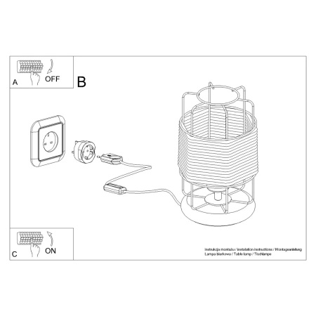 Lampa biurkowa GIZUR