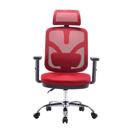 Fotel ergonomiczny ANGEL obrotowy jOkasta Czerwona